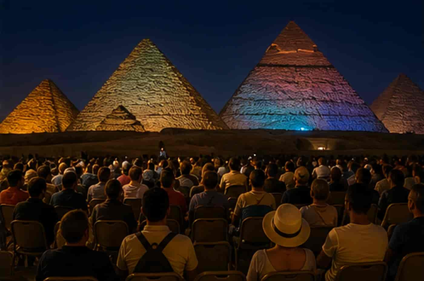 Sound and Light Show at the Pyramids